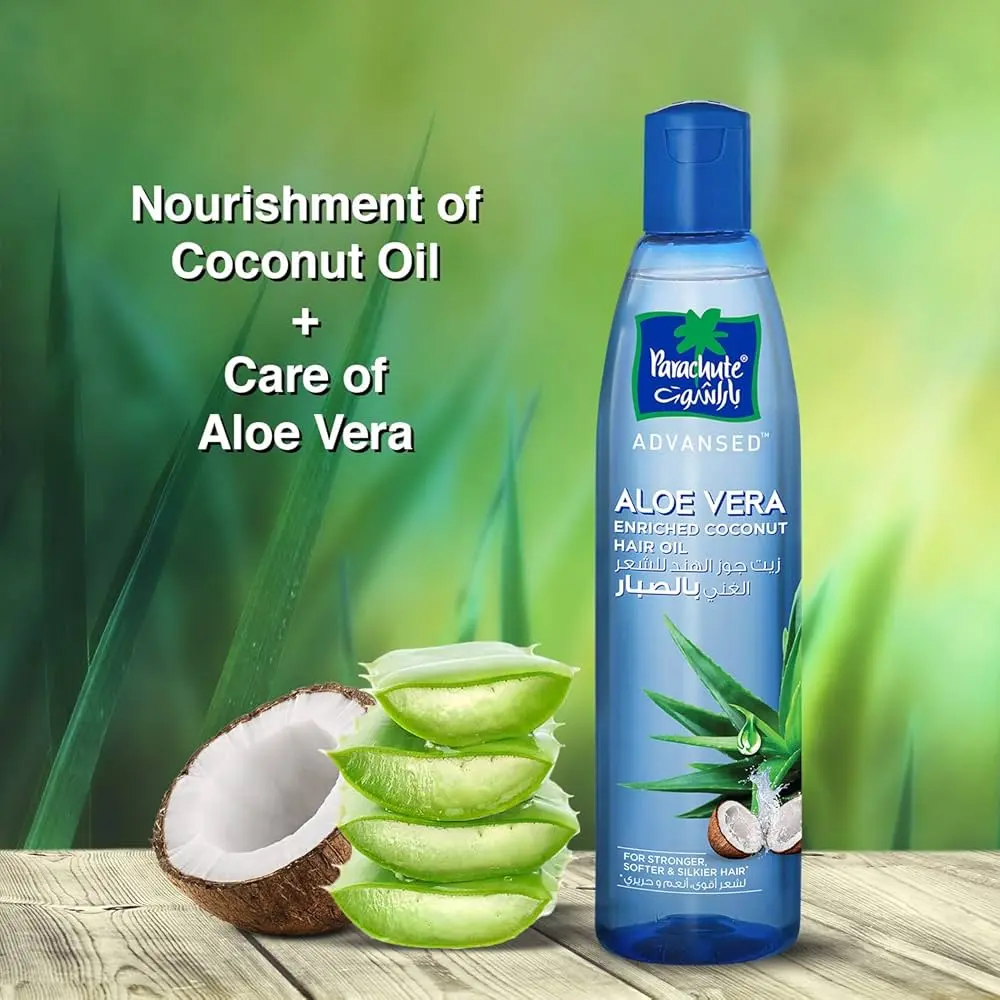 Parachute Hair oil Pouch | Aloe Vera