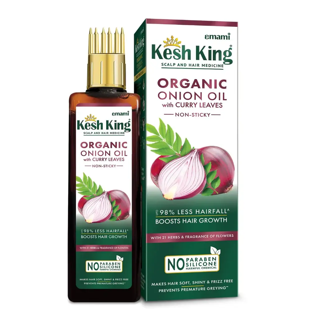 Kesh King Hair Oil| Onion with Curry Leaves