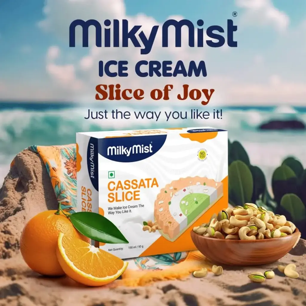 Cassata Slice Orange F&N And Pista - 150Ml