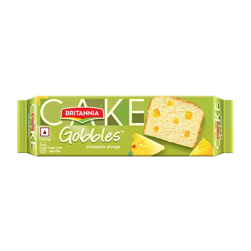 Britannia Gobblies Cake | Pineapple Plunge