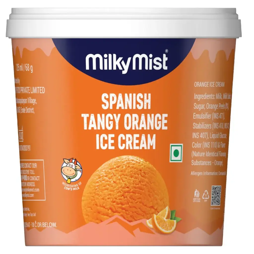 Orange Cups - 125ml
