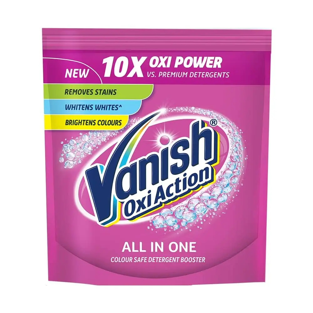 Vanish Oxi Action All-in-one Chlorine Free Detergent Booster Powder