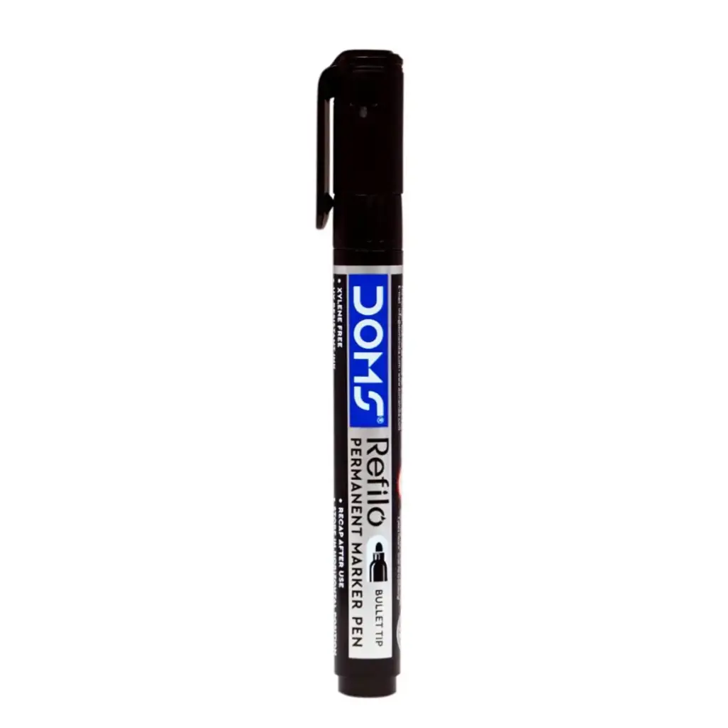 Doms Permanent Marker Pen | Japanese Bullet Tip