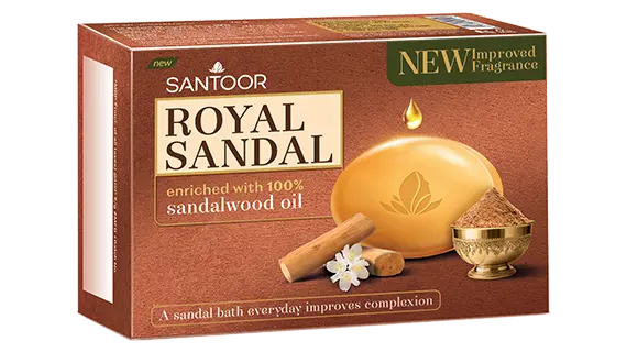Santoor Soap | Royal Sandal