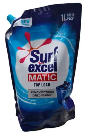 Surf Excel Matic Liquid Detergent Pouch | Top Load