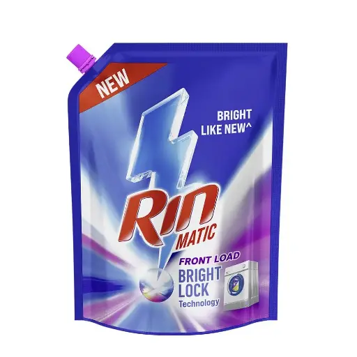 Rin Matic Detergent Liquid Pouch| Front Load