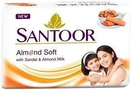 Santoor Soap | Sandal & Almond Milk