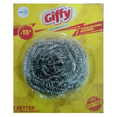 Giffy Scrubber | Stainless Steel