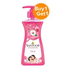 Santoor Gentle Hand Wash | Mild