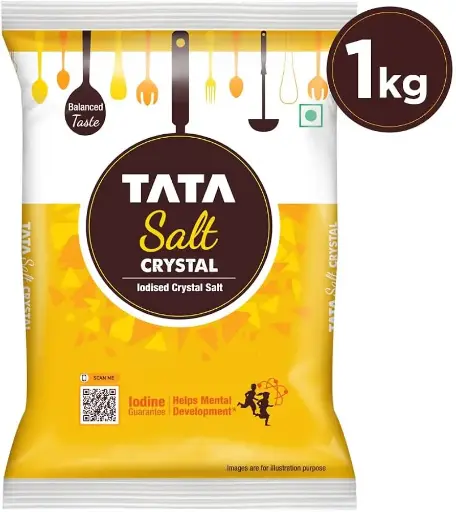 Tata Iodised Salt | Crystal (1Kg)