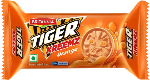 Britannia Tiger Kreemz Biscuit | Orange
