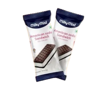 American Soda Sandwich Rectangle - 80 ml Ice Cream