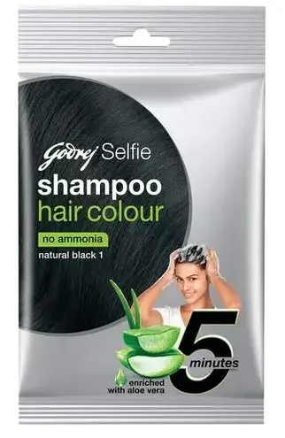 Godrej Shampoo Hair Color | Natural Black