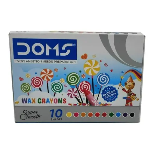 Doms Wax Crayons(10 Shades)