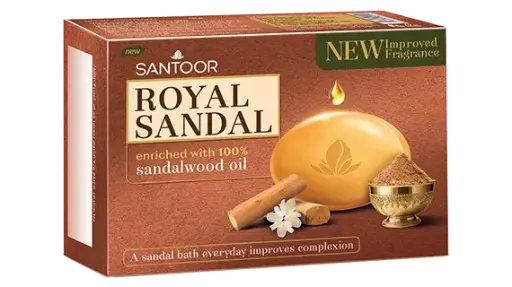 Santoor Soap | Royal Sandal