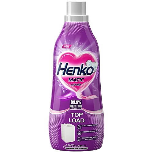 Henko Matic Liquid Detergent Bottle | Top Load 