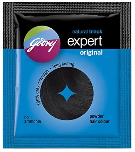 Godrej Expert Hair Color Powder | Natural Black