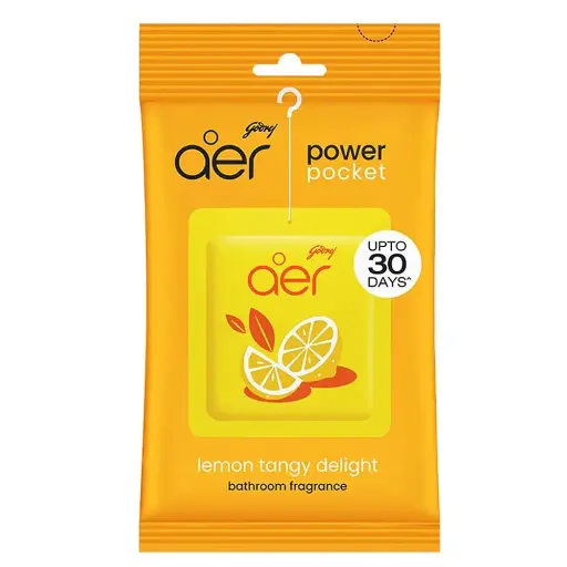 Godrej Aer Pocket Fragrance| Lemon Tangy Delight