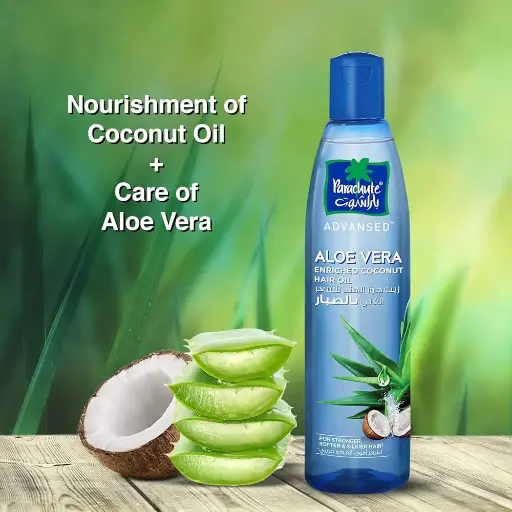 Parachute Hair oil Pouch | Aloe Vera