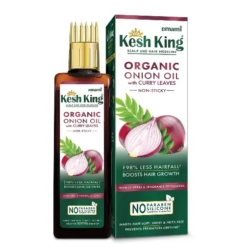 Kesh King Hair Oil| Onion with Curry Leaves